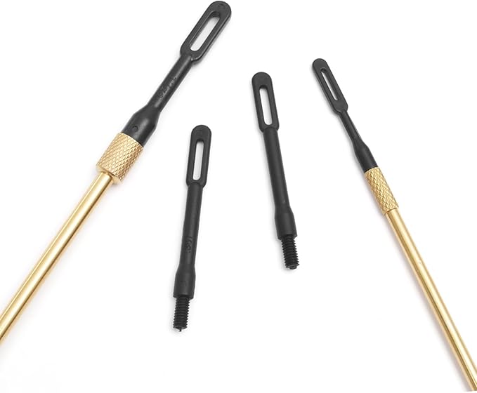 Universal Cleaning Kit for All Guns - Brushes for Pistol, Handgun, Shotgun, Rifle - Elite Brass Rods and Accessories for Men