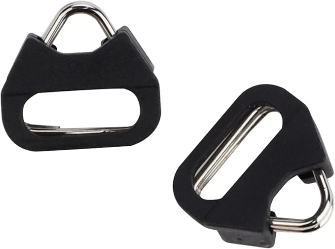Leftfoto Stainless Steel Triangle Split Ring,Camera Strap Hook Lug Ring, with Plastic Cap,for Belt Hook Lanyard for Camera Shoulder Strap (2 pcs)