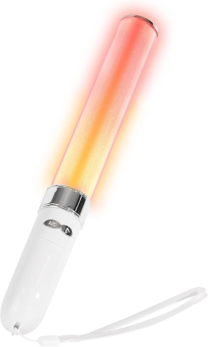 18 Colors Changing Glow Sticks, LED Light Stick Party Supplies, Resuable 2 Modes Flashing Light Glowsticks, Glow in Dark Party Supplies for Concert, Brithday,Raves , Parking Guides 15 years+ old