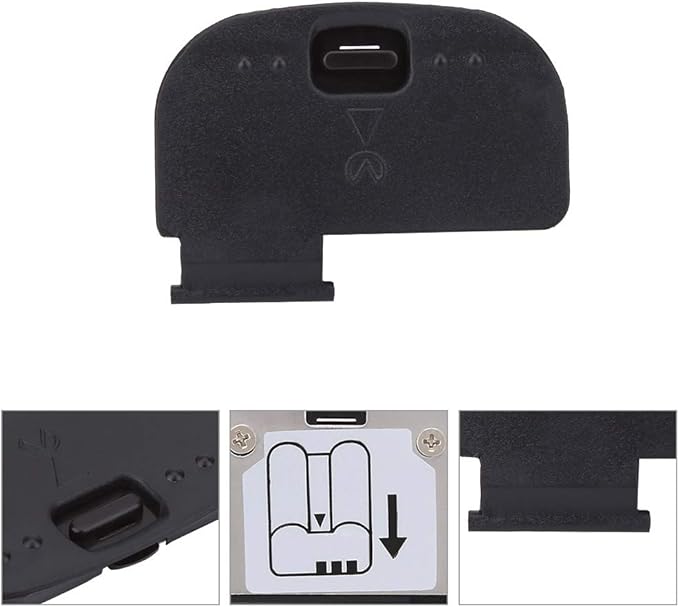 ANGGREK Battery Door Cover Lid Repair Replacement Parts for D7200 Camera Camera Battery Cover