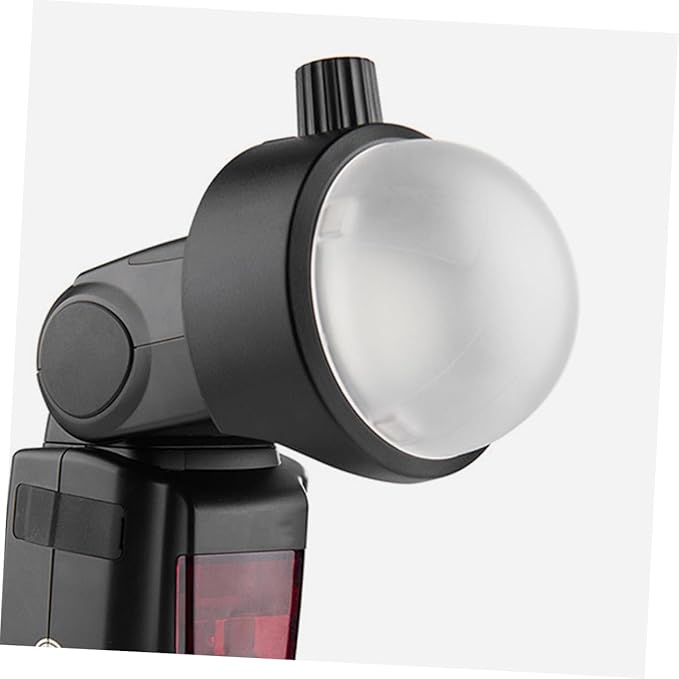 Camera Flash Dome Diffuser Soft Light for Photography Impact-Resistant Even Light Distribution Reduces Glare and Harsh Shadows Compatible Flash Units