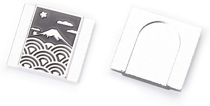 Camera Metal Hot Shoe Cover Shutter Buttons Sea of Clouds for FUJIFILM X100VI X100V XPro1 X-T4 X-T3 X-T50 X-T30 for Nikon (Hot Shoe Shutter Kit - Aluminum)
