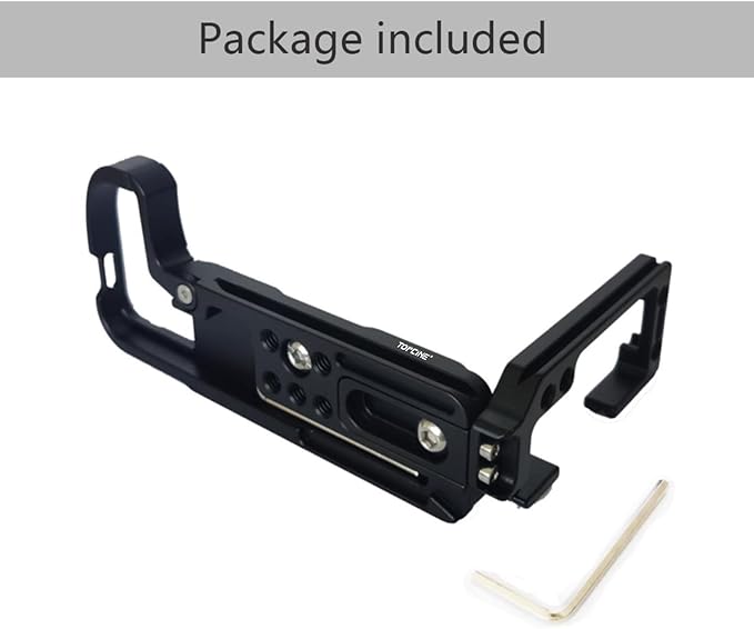 TOPCINE Z6III L Plate Comtatible for Nikon Z6 Mark III L Bracket with Quick Release Arca Plate Vertical & Horizontal Shooting Switch for Nikon Z63 Protection Case Compatible DJI RS4