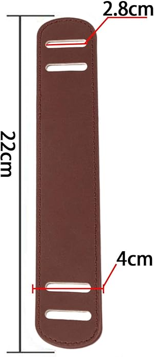Leather Shoulder Strap Pad Handle Wrap Pad for Purses Satchels Laptop Case Tote