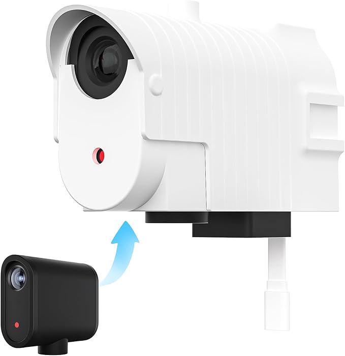 Protective Clam Cover with Fan for The Mevo Start, Avoid Exposure to Sun and Rain, Mini Fan Keep Mevo Start from Overheating During Hot Outdoor Games