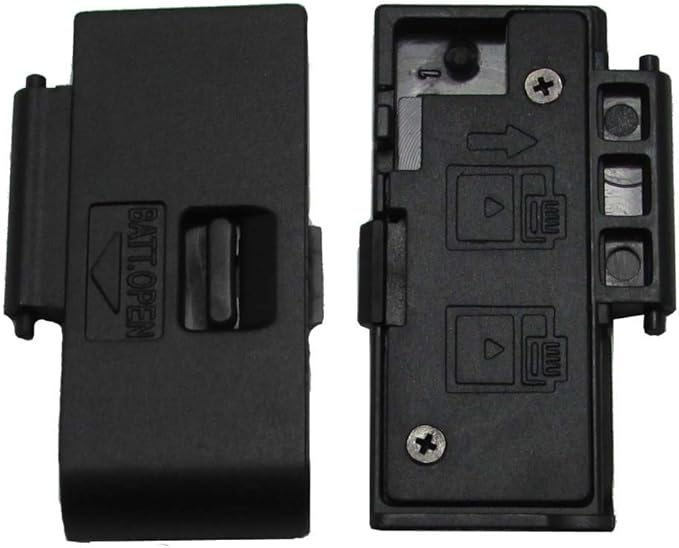 (2PCS) Battery Door Cover Replacement Repair Lid Cap Part for Canon EOS 600D EOS Rebel T3i DSLR Digital Camera