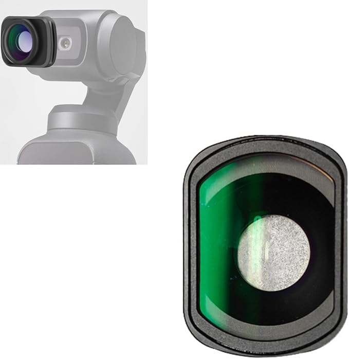 Osmo Pocket 3 Lens Kit: Wide Angle, Macro, Telephoto, Anamorphic Lenses for DJI Osmo Pocket 3