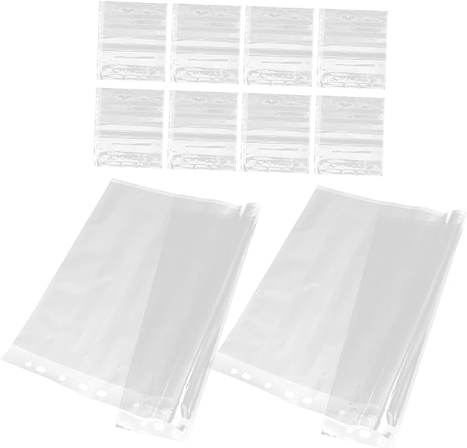 10pcs Negative Film Sleeves for Archival Protection Document Pouches for Preserving Important Photos and Film Negatives