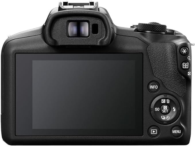 Canon EOS R100 Mirrorless Camera with 18-45mm Lens Bundle | 24.2MP APS-C Sensor, Dual Pixel AF & 4K Video | Great for Beginners, Travel, & Family Photography (6052C012) + 64GB Card + Bag + More