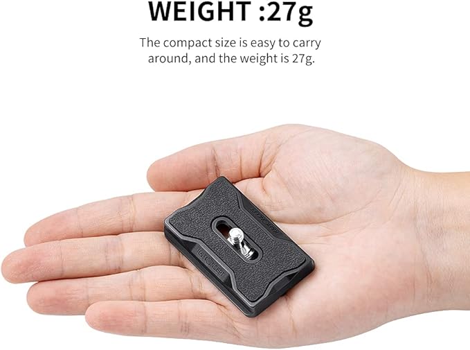 K&F Concept K-28 Camera Tripod Quick Release Mounting Plate 2 Pack