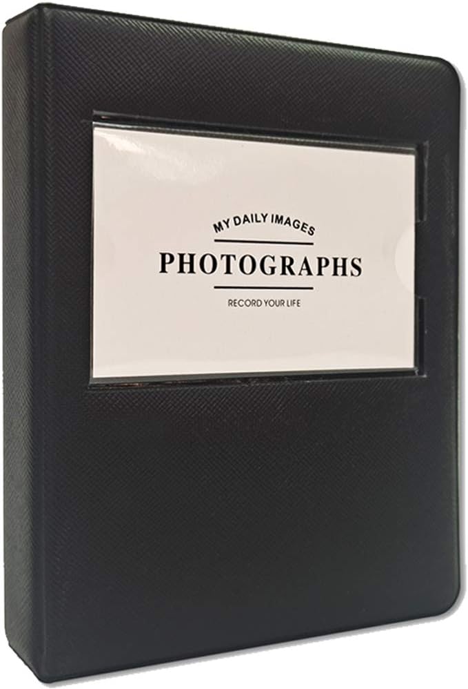 Polaroid Color Instant Film for i-Type - Double Pack (16 Sheets) + Black Album for Polaroid Film