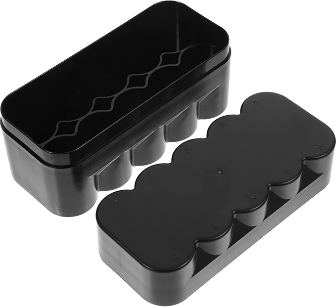 Sewroro Film Storage Box for 10 Rolls Durable Plastic Film Holder Lightweight Organizer for 120Mm Films and Small Items Perfect for Photography Lovers