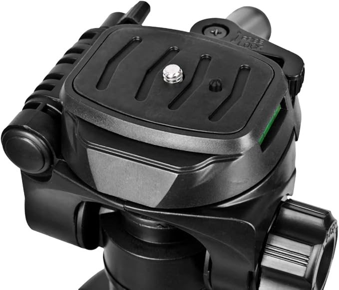 35mm (1-3/8") Quick Release Plate, Universal Tripod Mount Adapter with Anti-Twist Lock for 35x35mm Square Socket Tripod Heads