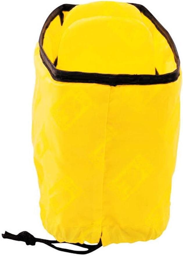 Ape Case Cubeze (ACQB 39) Flexible Padded Storage Bag; Removable & Adjustable Padded Inserts; Drawstring Closure; Hi-Vis Yellow Interior; Exterior Pockets for Accessories; Yellow