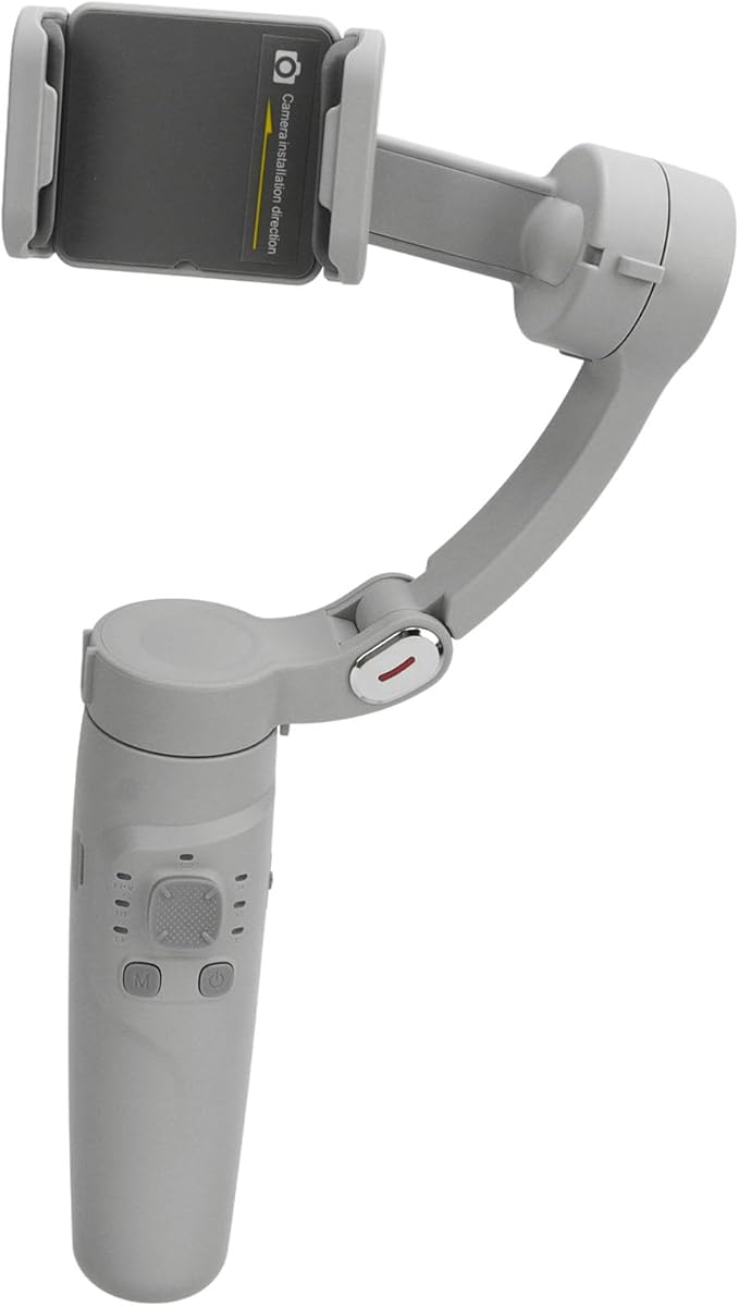 Smart Phone Stabilizer M1 3 Axis Handheld Anti Shake Stabilizer Foldable Video Recording Holder for Mobile Phones Less Than 7 Inches