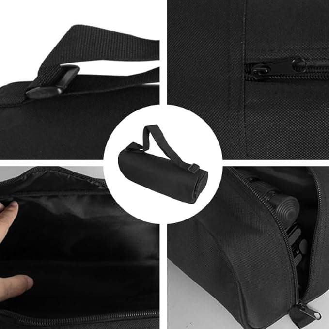 Portable Tripod Carrying Case Lightweight Camera Tripod Organizer Bag with Adjustable Shoulder Strap and Drawstring Closure 19.68X4.72X4.72 Inches