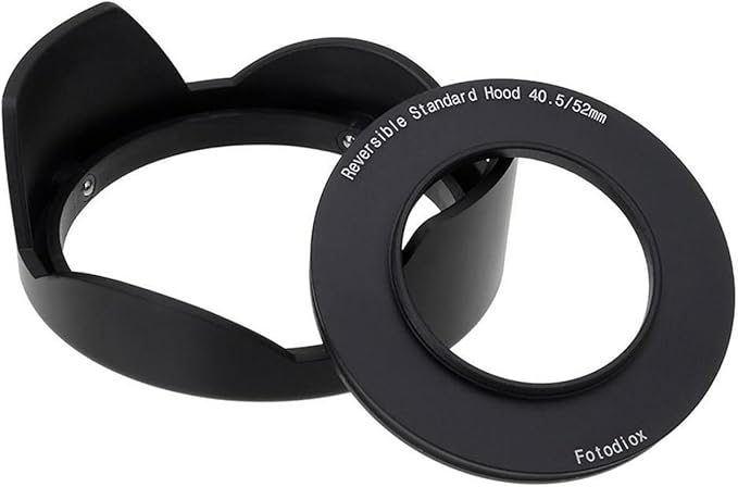 Fotodiox Reversible Lens Hood Kit for E-Mount PZ 16-50mm F3.5-5.6 OSS E-Mount Power Zoom Lens, Reversible Tulip Flower Hood w/Cap
