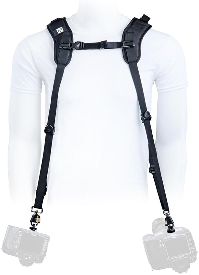 BLACKRAPID Double X extra Comfort Camera Strap, Design For One Or Two SLR, DSLR, Mirrorless Cameras