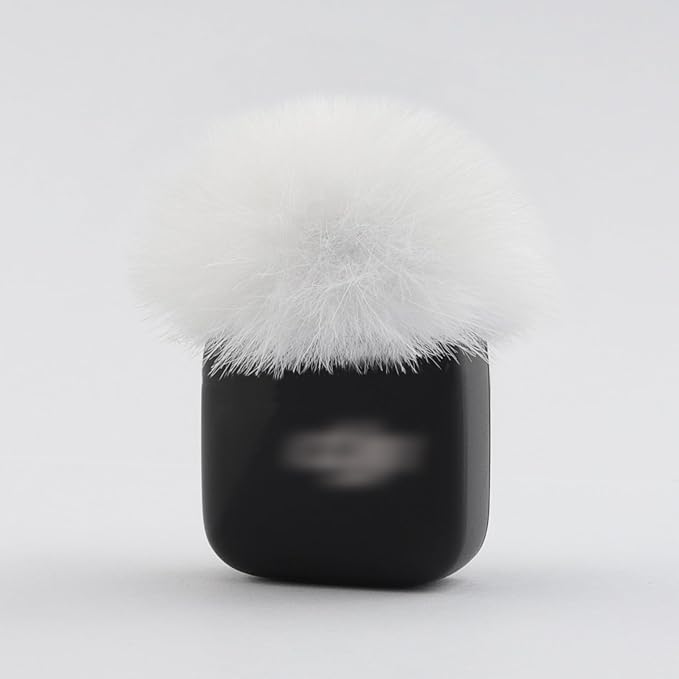 LEFXMOPHY Windscreen for 2024 DJI MIC MINI Wireless Microphone Furry Wind Muff Deadcat Cover