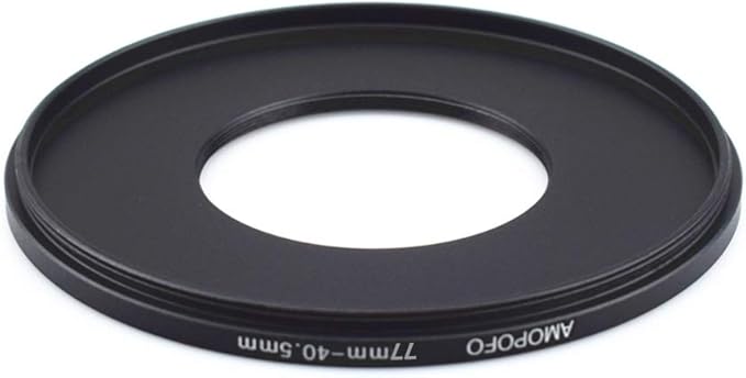77 to 40.5mm Metal Ring/77mm to 40.5mm Step Down Rings Filter Adapter for UV,ND,CPL,Metal Step Down Rings,Compatible with All 77mm Camera Lenses & 40.5mm Accessories