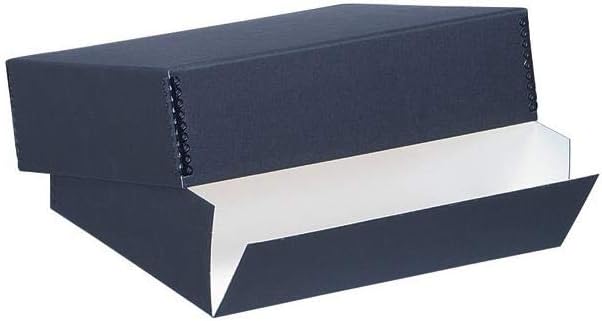 Lineco Archival 22" x 30" Print Storage Box, Exterior Color: Black Custom LIN-733-2022