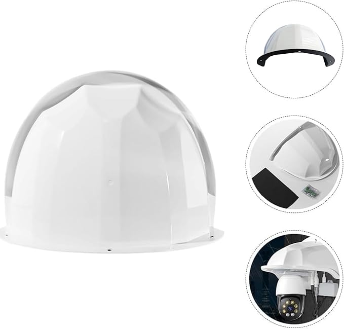 2-Pack Sun Rain Shade CCTV Security Camera Cover Outdoor Top Cover Shield Protective Roof for CCTV Surveillance Camera Hikvision/Nest/Ring/Arlo/Dome/Bullet/Bell