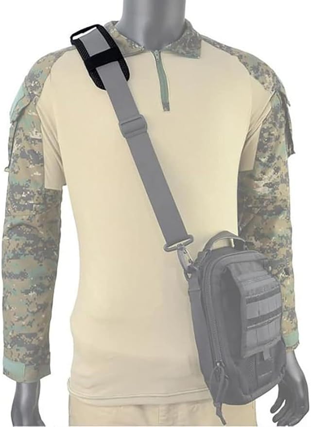 Tactical Vest Shoulder Strap Pad Backpack Laptop Guitar Shoulder Strap Mesh Padded Cushion 1 Pair