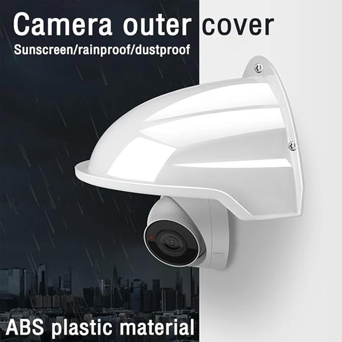 Kopinma Protective Cover Shield Wall Waterproof Rainproof Cover Outdoor Camera Protection Box Security Camera Outer Cover-A Easy Install Easy to Use