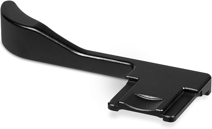 Haoge Metal Thumb Grip for Sony α7cii,Alpha 7CR,ILCE-7CR,Digital Camera Accessories Black Hot Shoe Thumb Up Rest Handle Grip THB-S7CR-B
