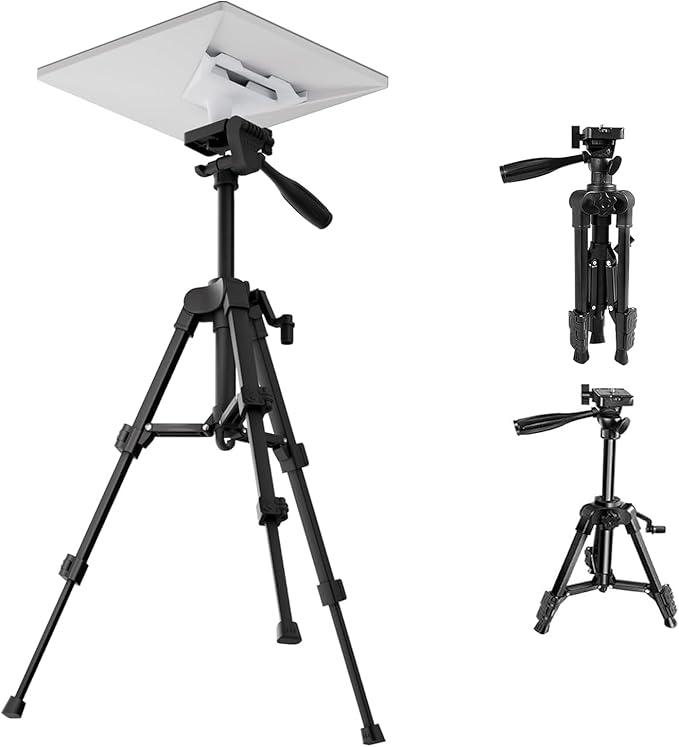 Zatelitount Starlink Mini Tripod Mount , Adjustable Height and Tilt, Starlink V4 Kit Satellite Pole Mount Kit with Tripod Adapter, Compatible with Starlink Mini Antenna