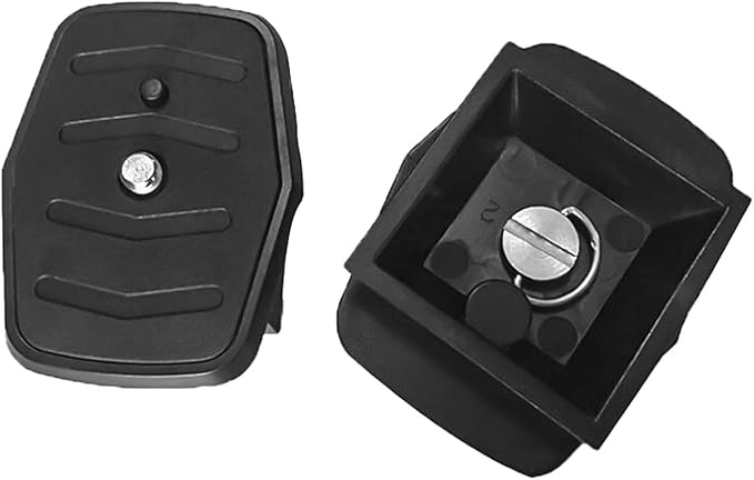 Tripod Quick Release Plate，Secure Locking, Easy to Use for Cameras, DSLRs, and Video Cameras