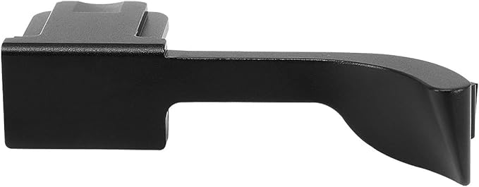 Haoge THB-QB Metal Hot Shoe Thumb Up Rest Thumbs Up Hand Grip for Leica Q2 Camera Black