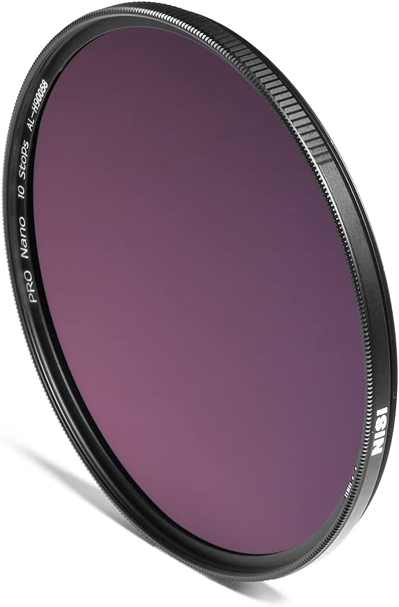 NiSi 72mm Circular Long Exposure Filter Kit | Includes 3 Stop, Multifunctional (6 Stop with CPL), 10 Stop, and 15 Stop Filters