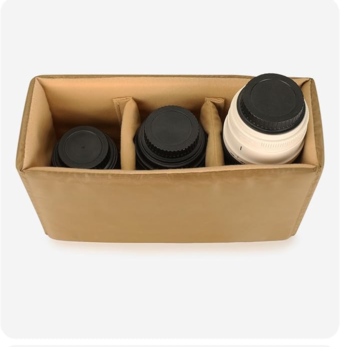 G-raphy Camera Insert Bag Case Camera Divider Inserts for Backpack DSLR Organizer Portable for DSLR SLR Cameras, Lenses, Flashes- Make Your Own Camera Bag