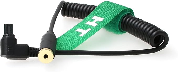 HangTon Remote Trigger Cable Adapter for Canon R3 R5 1DX 6D 7D 5D MKIII 60D EOS SLR Camera, 2.5mm Female to N3