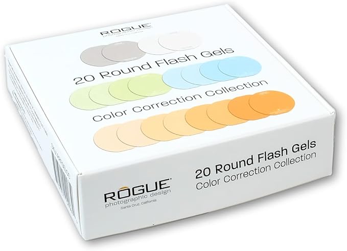 Rogue Round Flash 20 Gel Kit (Color Correction Collection) …