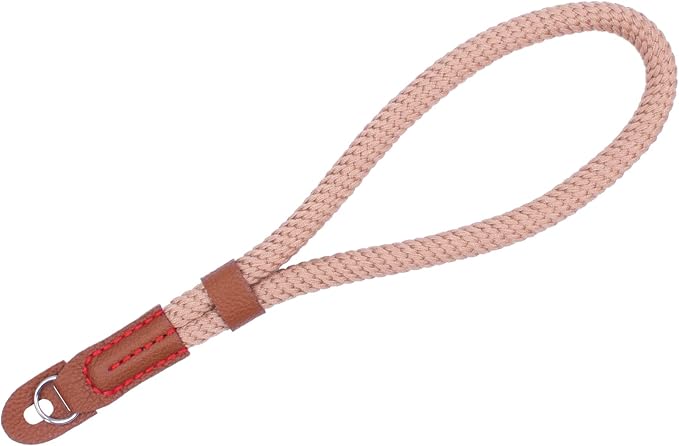 Camera Wrist Strap,Hand Strap Lanyard for DSLR SLR Mirrorless Camera Rope Adjustable Safety Strap(Coffee)