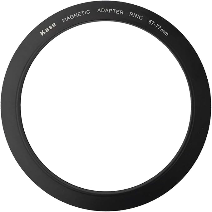 Kase Magnetic 67-77mm 67mm to 77mm Filter Step-Up Adapter Ring for Wolverine Magnetic Filters 67 77