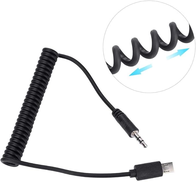 RM-VPR1 3.5mm/2.5mm Shutter Release Cable Cord for A7III/A9/A99 II/A7 II/A6500 Camera(3.5mm-)