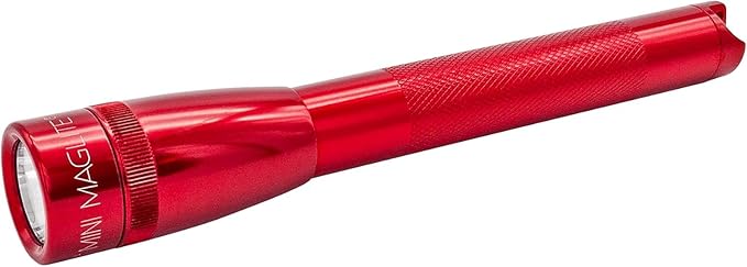 MAGLITE SP2P03H 332-Lumen Mini LED Pro Flashlight (Red)