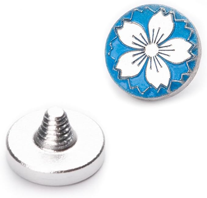 Camera Metal Shutter Buttons for FUJIFILM X100VI X100V XPro3 XPro2 XPro1 X-T4 X-T3 X-T50 X-T30 for NikonZF Z5 Z6 for Canon (Blue-Shutter Decorative Button)