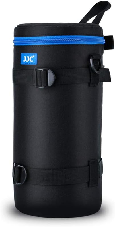 JJC Camera Lens Pouch Case for Canon RF 800mm f11 Tamron SP 150-600mm Sigma 150-600mm 150-500mm Nikon Nikkor AF-S 200-500mm & More, Zipper Polyester Lens Protective Bag Interior Size 4.9x11.4”