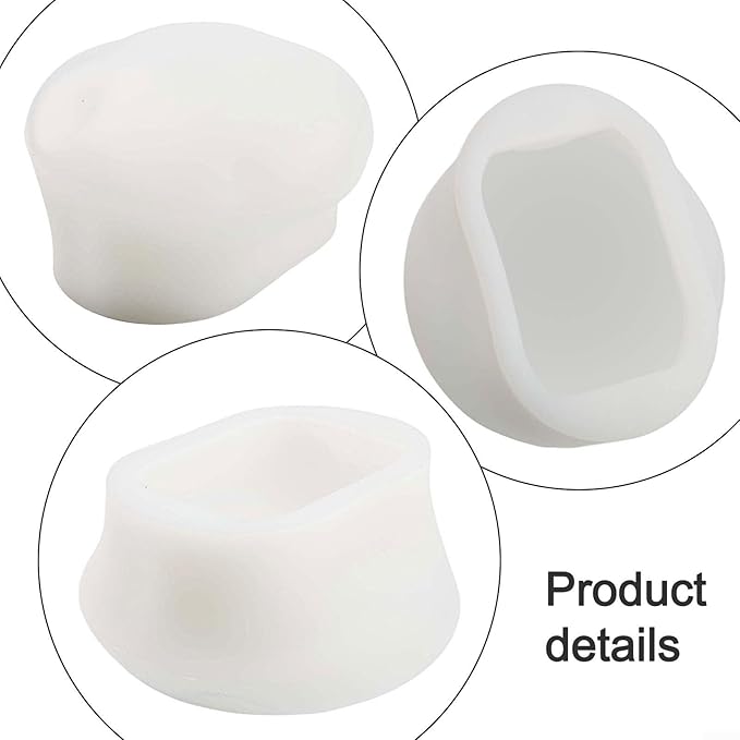 Noteflora SILICONE Rubber Soft Light Shade Diffuser For MagMod And Compatible With For Godox V1 Speedlite Camera Flash, White Modular Lamp Cover