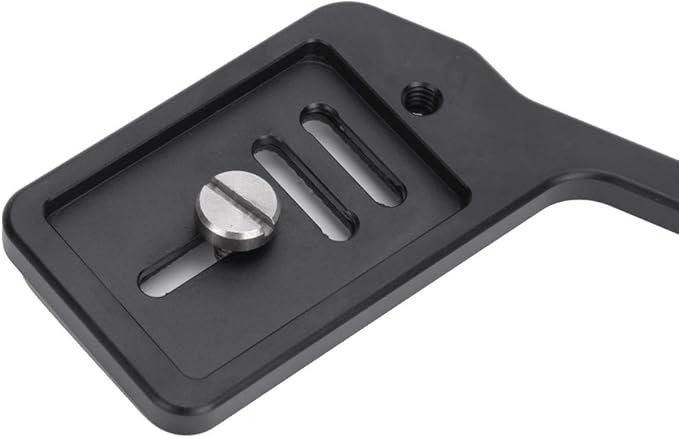 Flash Bracket - Aluminium Alloy Flash Stand Mount - Camera Flashlight Tripod Bracket - with Dual 1/4in Screw - for DSLR Stand