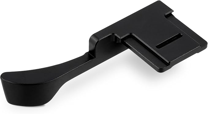 Haoge Metal Thumb Up Grip for Fujifilm X Half Camera Digital Accessories XHALF Hot Shoe Thumb Up Rest Support Handgrip Black THB-XHALF-B