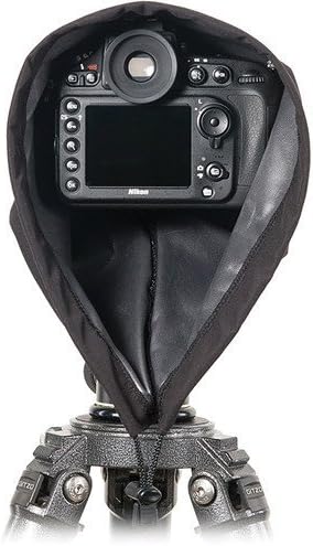 LensCoat RainCoat RS Rain Cover sleeve protection for Camera and Lens, Medium (Black) LCRSMBK