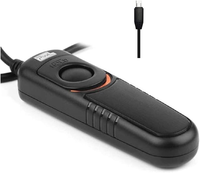 Pixel Camera Shutter Remote Control RC-201 S2 Remote Release Commander Compatible with Sony a1, a9, a7, a7R, a7S, a6600, a6500, a6400, a6300, a6000, a5100, a5000, HX400, HX90, RX10, RX100, a68, a58