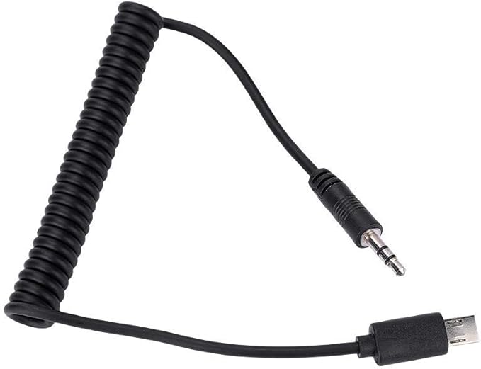 RM-VPR1 3.5mm/2.5mm Shutter Release Cable Cord for A7III/A9/A99 II/A7 II/A6500 Camera(3.5mm-)