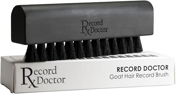 Record Doctor Goat Hair LP Vinyl Cleaning Brush