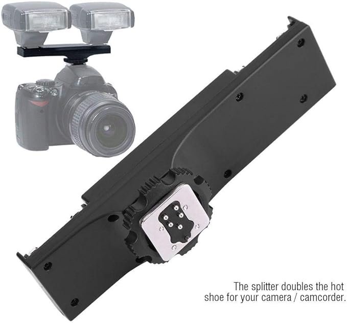 Hot Shoe Flash Light Bracket Compatible for 's, and for 's I TTL and SLR Camera Camcorder.(for)